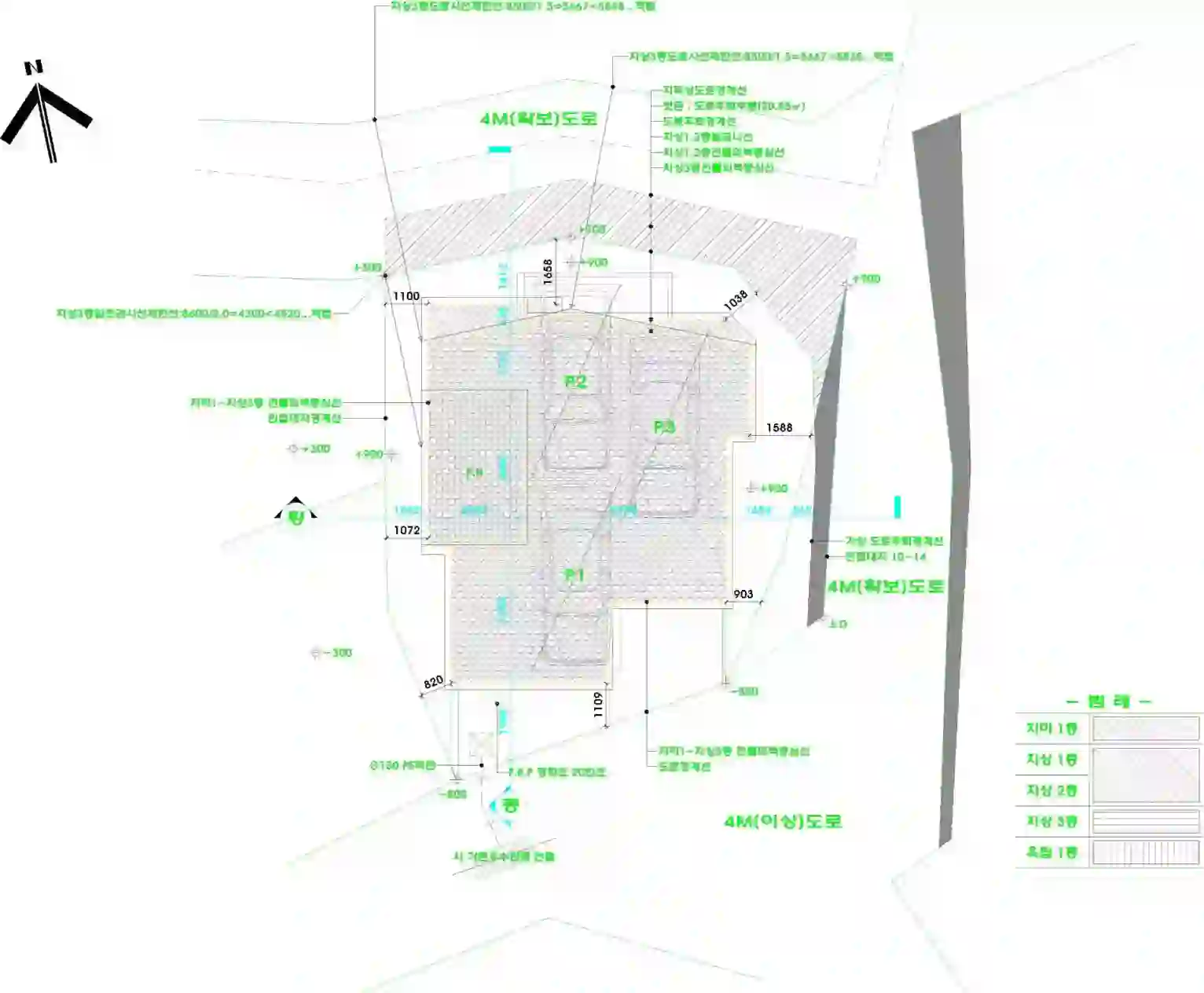 당산동6가 110-23 배치도 이미지